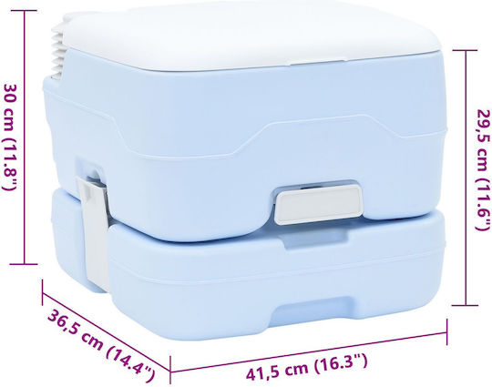 vidaXL Chemical Toilet 10lt