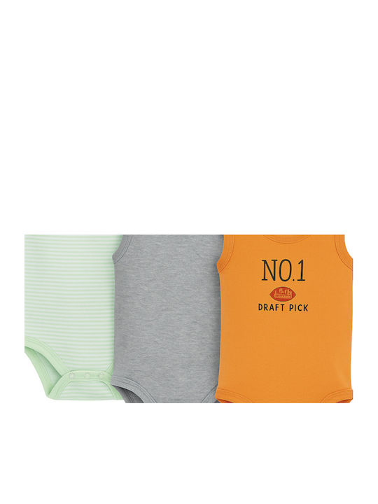Mother Nest Multicolour Bodysuits Set
