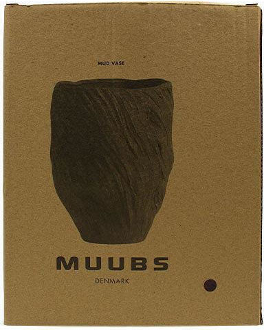 Muubs Декоративна ваза Керамика Бежов 16x16x25см 1бр