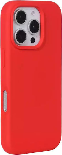Evelatus Задна корица Силикон / Текстил Бежов (iPhone 16 Pro)