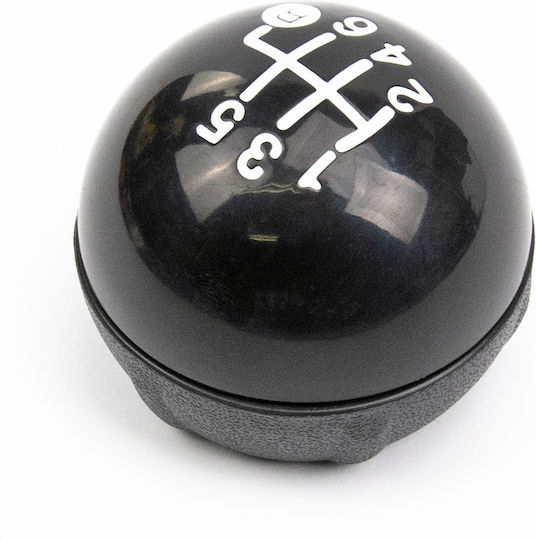 Buton schimbător viteze Gear pentru Fiat 500 Negru