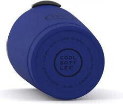 Cool Bottles Pastel Ποτήρι Θερμός Ανοξείδωτο 330ml Vivid Blue