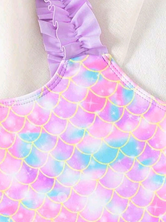 Tatu Moyo Kids Swimwear One-Piece Pink, Purple, Turquoise