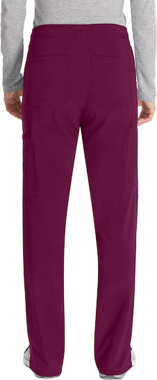 Dickies Eds Essentials Γυναικείο Ιατρικό Παντελόνι Μπορντό
