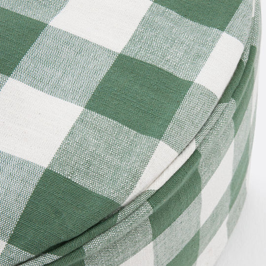 La Redoute Interieurs Pernă De Podea Din 100% Bumbac Verde 50 Cm