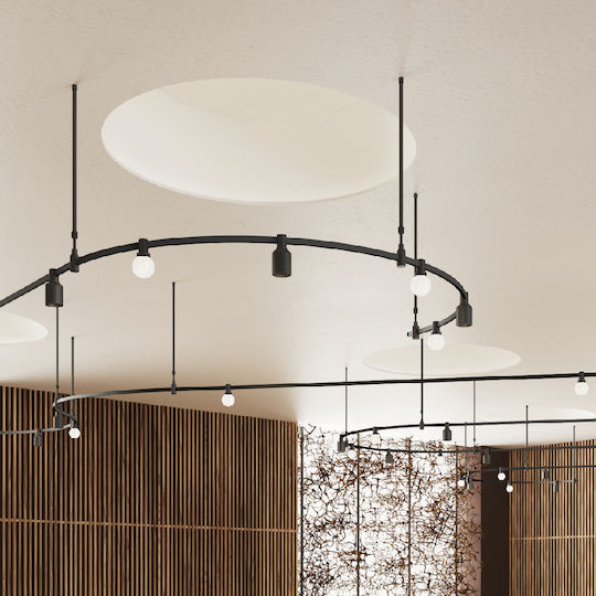 Inlight LED Warm White Spot in Black Color