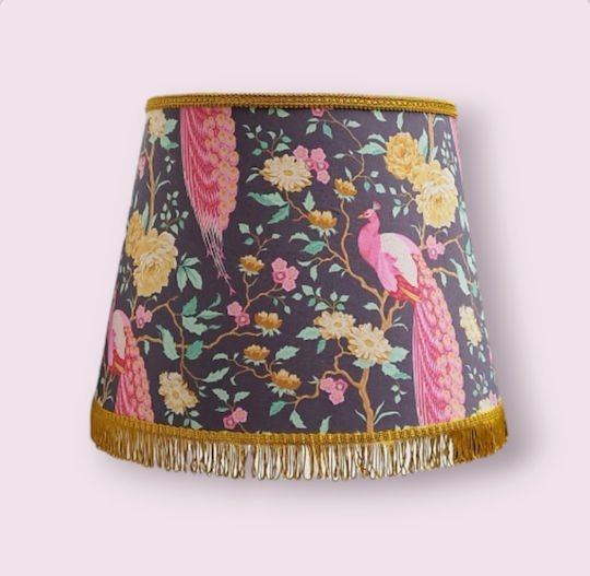 Gold Brown Peacock Lamp Shade Dimensions 45*35*30