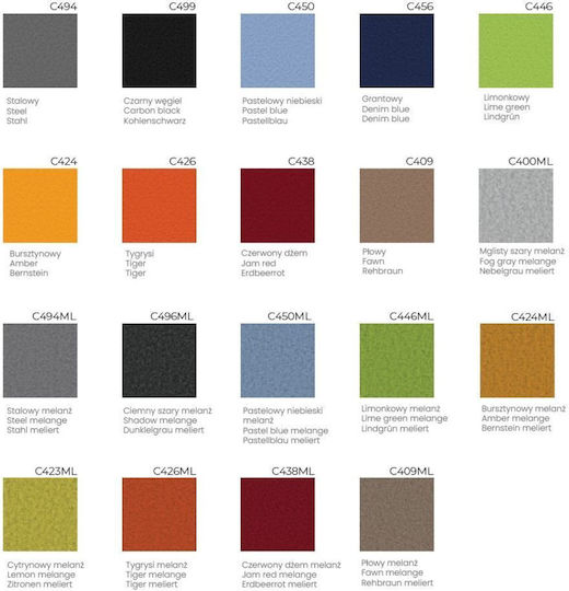 Acustio Sound Absorbing Panel (1pcs) 140cm x 98cm x 38mm in Gray Color