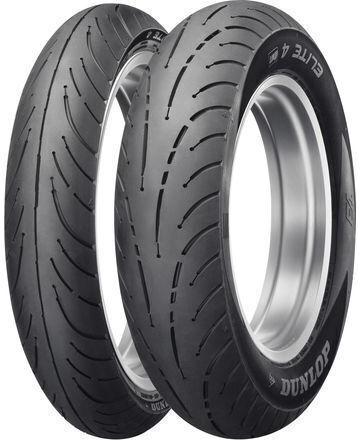 Dunlop Elite 4 130/70R18 63H Безкамерни гуми Custom Мотоциклетна Гума Предна