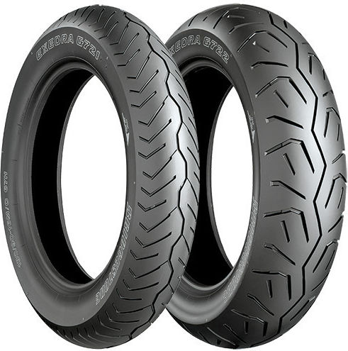 Bridgestone Exedra G721 130/70-18 63H Безкамерни гуми / TT Custom Мотоциклетна Гума Предна
