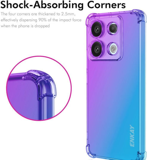 Enkay Back Cover Silicone Purple (Xiaomi Redmi Note 14S 4G)