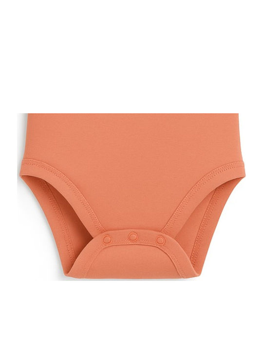 Mother Nest Baby Bodysuit Long-Sleeved Orange