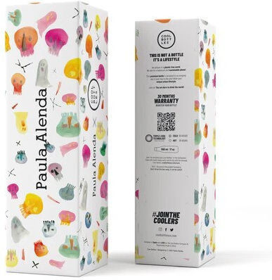 Cool Bottles Παιδικό Παγούρι Θερμός Ανοξείδωτο Crazy Skulls 500ml (Διάφορα Σχέδια/Χρώματα)