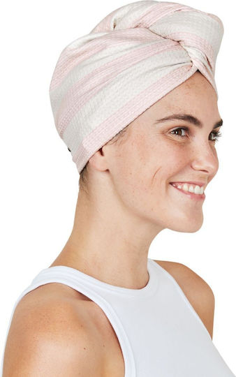 Dock & Bay Πετσέτα Microfiber Μαλλιών Ροζ 63x26εκ.