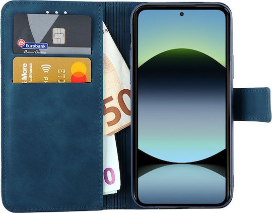Lime Essential Magnet Book Δερματίνης / Σιλικόνης Μπλε (Redmi Note 14 4G)