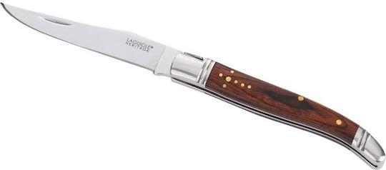 Laguiole Pocket Knife in Leather Sheath