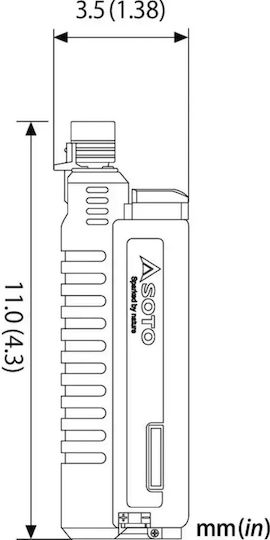 Soto Lighter Flame Windproof