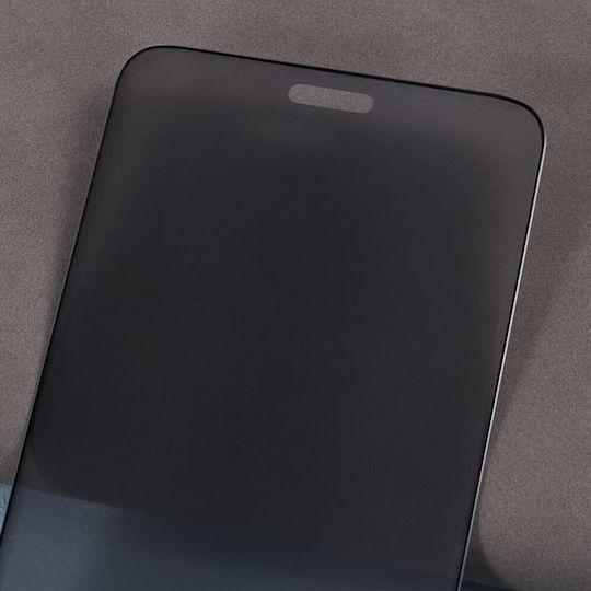Privacy Full Face Tempered Glass Black