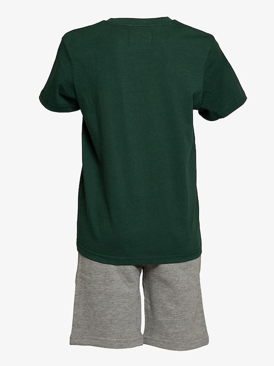 Be:Nation Kids Clothing Set with Shorts Green 2 Pieces
