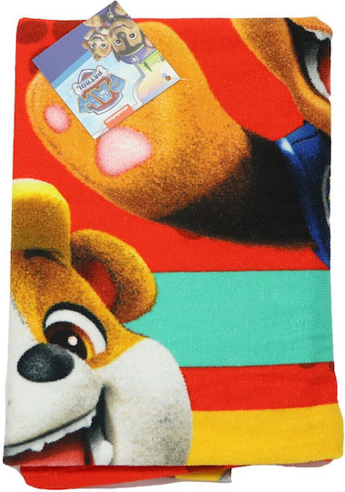 Paw Patrol Kids' Beach Towel Microfiber Fast Dry 70x140cm Ye18225 Orange 70x140cm