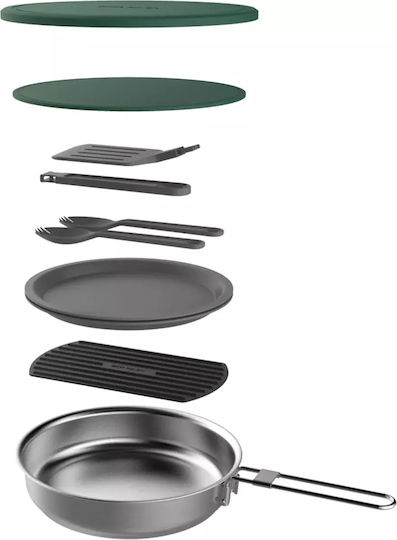 Stanley Stainless Steel Fry Pan Set 0.94L Pan Silver