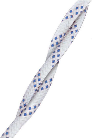 Lalizas Σnur Cruising Halyard Tricotat 3mm Alb cu albastru SiritiWhite