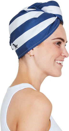 Dock & Bay Πετσέτα Microfiber Μαλλιών Μπλε 63x26εκ.