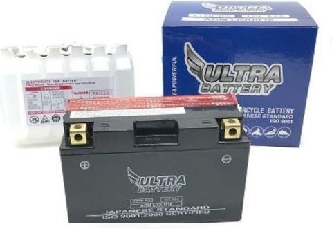 Ultra Motorradbatterie YT12B-BS mit Kapazität 12Ah