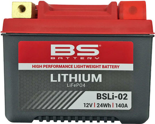 BS Литиеви Мотоциклетна батерия YTZ7S-BS 140Спецификация с капацитет 24Wh