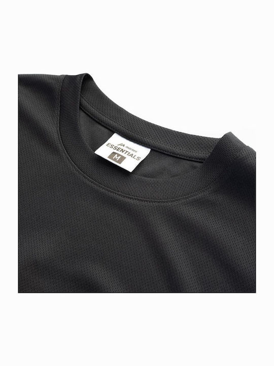 T-shirt Μαύρο