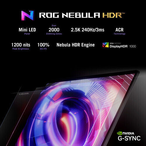 Asus Strix SCAR 16 16" QHD+ 240Hz (Ultra 9-275HX/32GB/2.0TB SSD/GeForce RTX 5090/W11 Pro) (US Клавиатура)