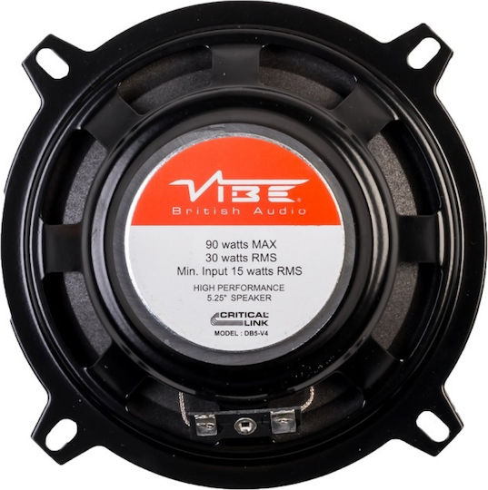 Vibe DΒ5-V4 Ηχείο Αυτοκινήτου 5.25" με 90W RMS (2 Δρόμων)