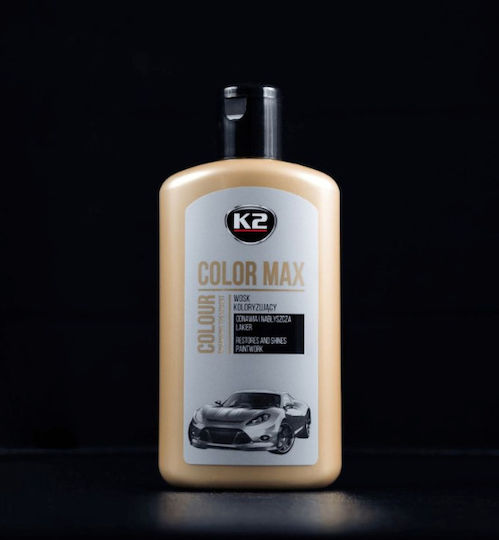 K2 Color Max Αλοιφή Κερώματος Αυτοκινήτου για Ασημί Αποχρώσεις Αμαξώματος 250ml