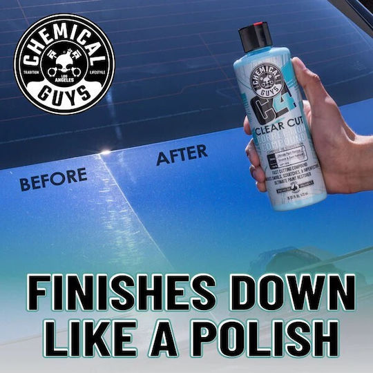 Chemical Guys C4 Clear Cut Correction Compound Αλοιφή Γυαλίσματος Αυτοκινήτου 473ml