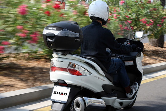 Shad SH33 Μπαγκαζιέρα Μοτοσυκλέτας 33lt Μαύρη