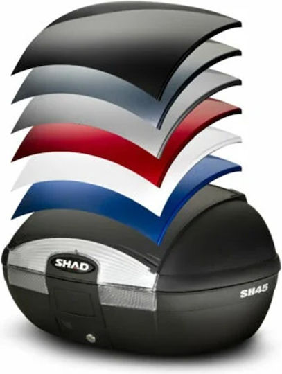 Shad SH-45 Μπαγκαζιέρα Μοτοσυκλέτας 45lt Μαύρη