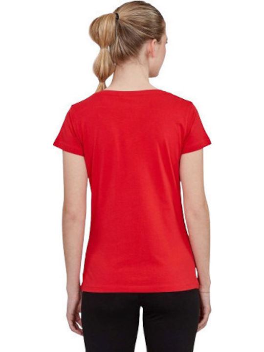 Seker Γυναικείο T-shirt Κοκκινο