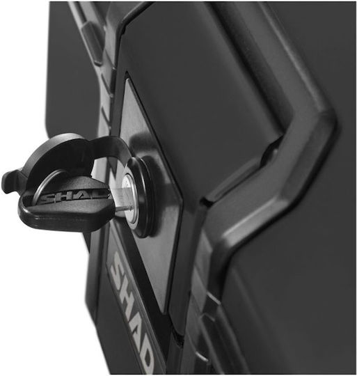 Shad Terra TR55 Μπαγκαζιέρα Μοτοσυκλέτας Αλουμινίου 55lt Μαύρη