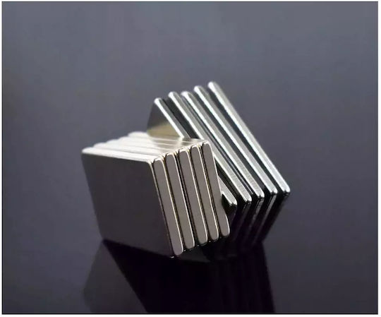 Verk Group Neodymium Magnets Rectangular 10x10mm 10pcs