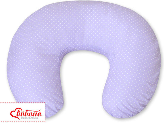 Bobono Bobono Stillkissen & Schwangerschaftskissen Lila 60cm