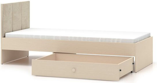 Classic Single Bed for Mattress 90x200cm