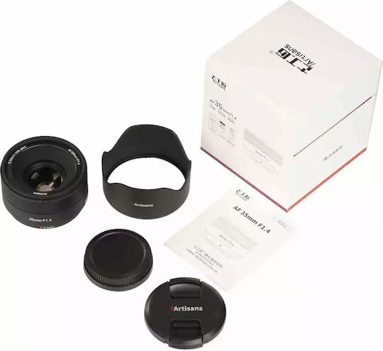 7artisans Crop Camera Lens 35mm f/1.4 for Fujifilm X Mount Black