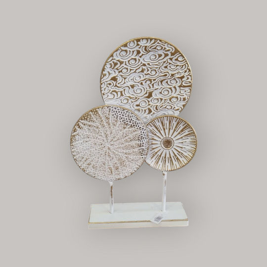 Zen Collection Διακοσμητικό Χώρου Κυκλοι από Μέταλλο 26.5x9x40cm Zen Collection Διακοσμητικό Χώρου Κυκλοι από Μέταλλο 26.5x9x40cm