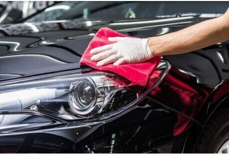 Sonax Lavetă Microfibră Lustruire pentru Corp Auto Roșu 40x40cm