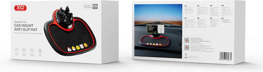 XO C167 Car Mobile Mount with Anti-Slip Surface Black