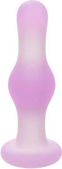 Anal Plug with Vibration Purple