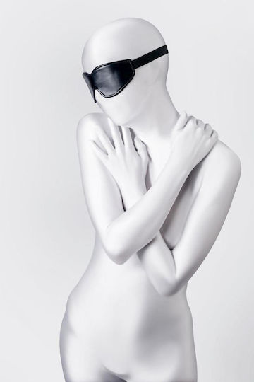 BDSM Maske in Schwarz Farbe