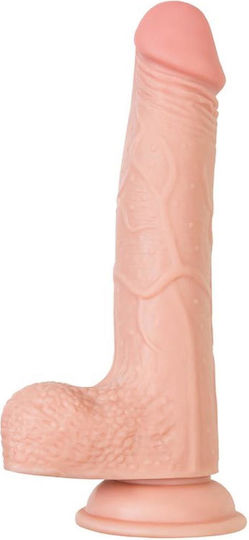 Realistisches Dildo mit Hoden und Saugnapf Rosa 22cm
