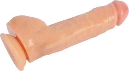 Dildo realist Cu ventuză Flesh 23cm