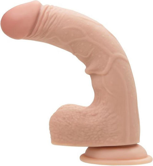 Realistisches Dildo mit Hoden und Saugnapf Rosa 22cm